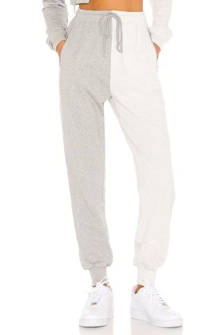 superdown Renna Two Tone Sweatpants in Grey Multi from Revolve.com | Revolve Clothing (Global)