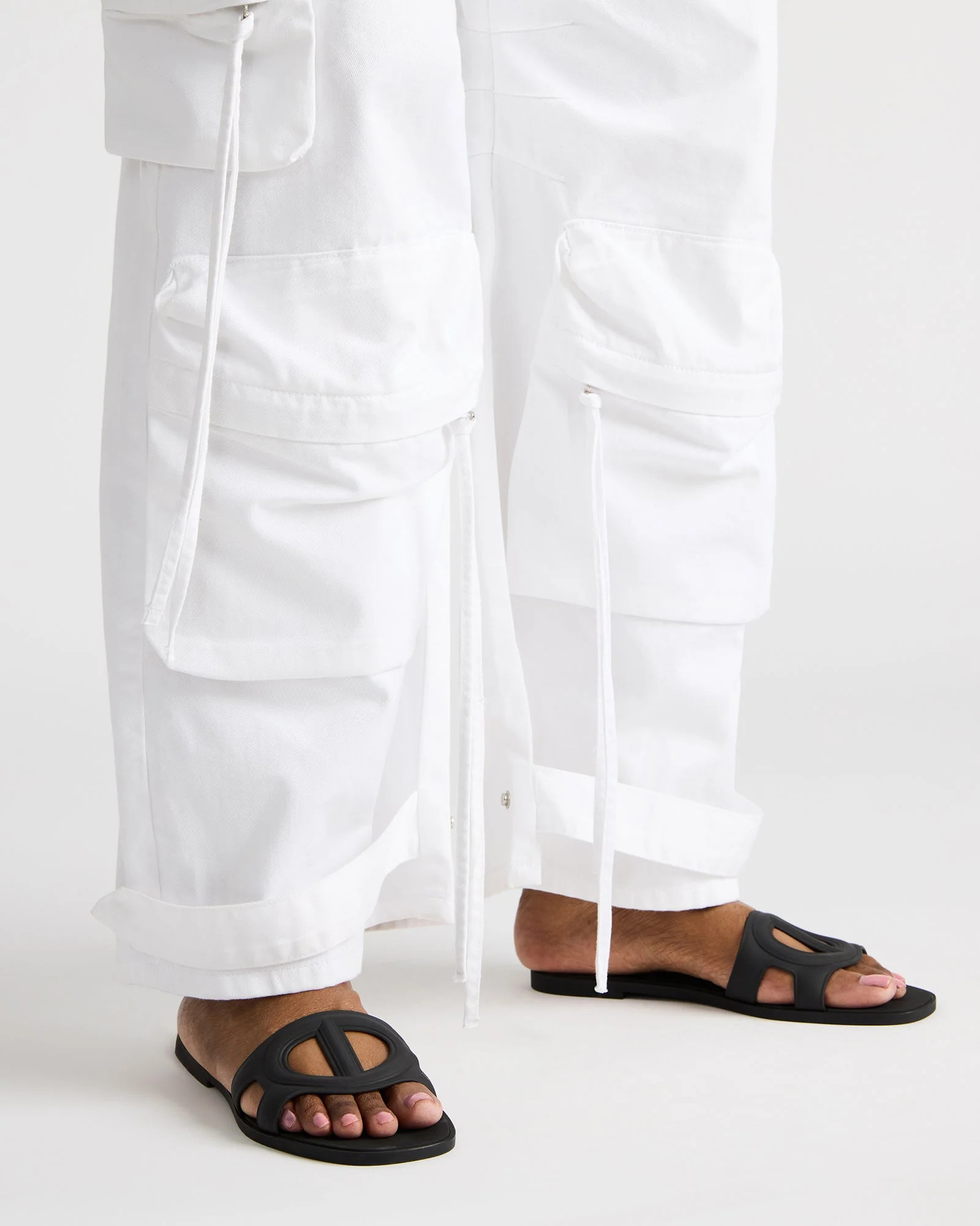 JELLIE Black Square-Toe Slide Sandal | Women's Sandals | Steve Madden (US)