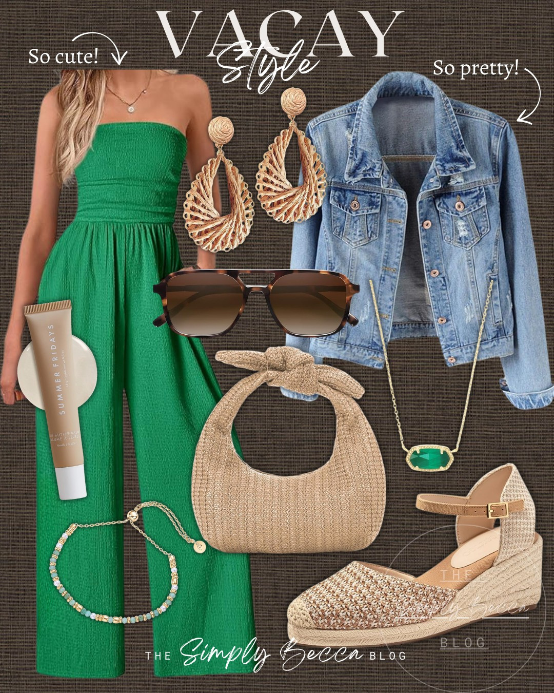 Ordered this jumpsuit immediately 😍 Sooo stinkin’ cute for vacay!

@amazon #amazon #ltkwomens #jumpsuit #vacaystyle #vacationoutfits #strawpurse 

 #LTKSpringSale #LTKootd #LTKTravel