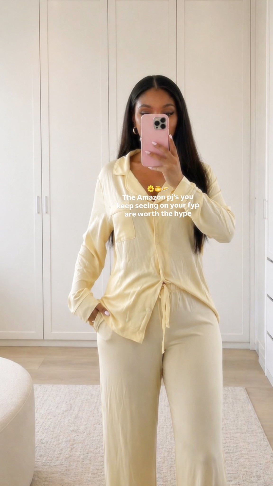 Butter yellow pjs from Amazon 🧈🤍

#LTKmomlife #LTKmorningroutine #LTKgrwm