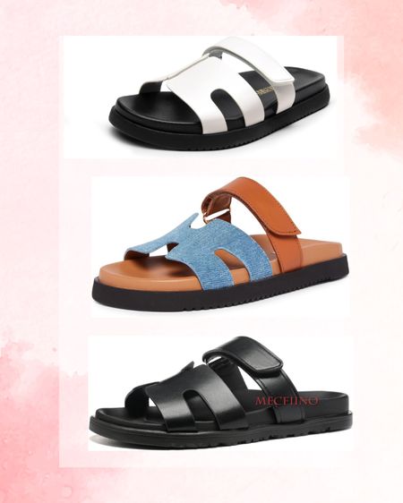 Summer sandals, Women's Flat Slide Sandals, Comfortable Slip On Platform Sandals For Women Dressy Summer sandals 

#LTKFindsUnder50 #LTKStyleTip #LTKShoeCrush