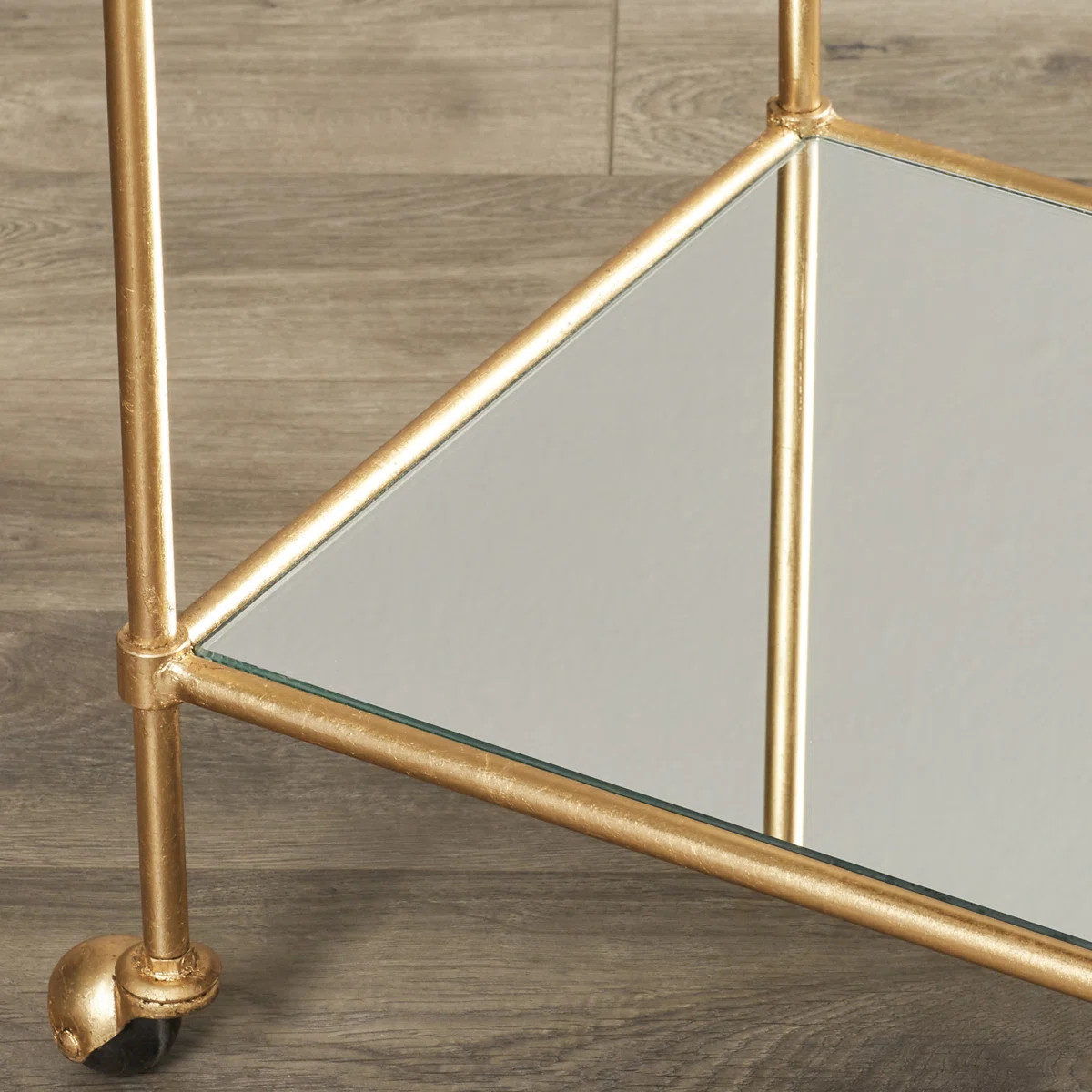 Oxendine Metal Bar Cart | Wayfair North America