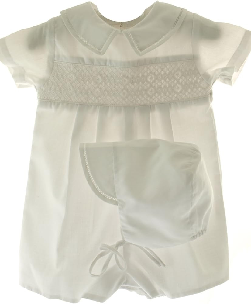 Baby Boys Christening Baptism Romper Outfit Infant | Amazon (US)