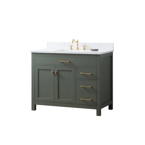 Jasper 42" Single Bathroom Vanity Set | Wayfair North America