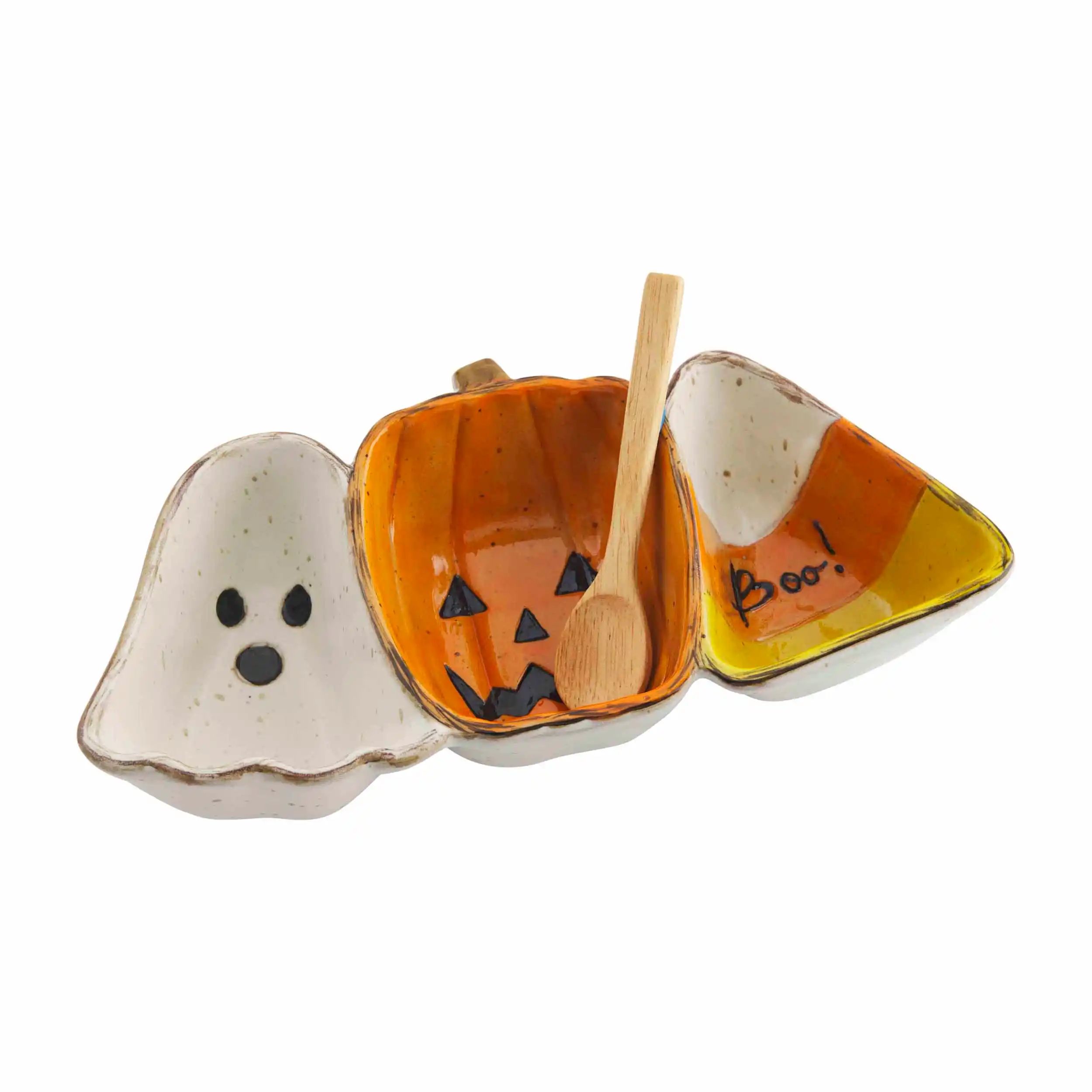 Triple Halloween Candy Dish Set | Mud Pie (US)