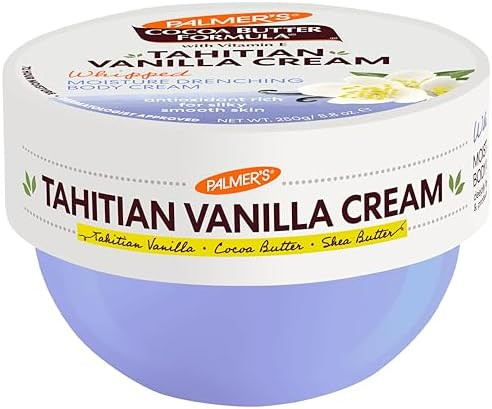 Palmer's Cocoa Butter Formula Body Cream, Moisture Drenching Tahitian Vanilla, 8.8 Oz, 72Hr Hydra... | Amazon (US)