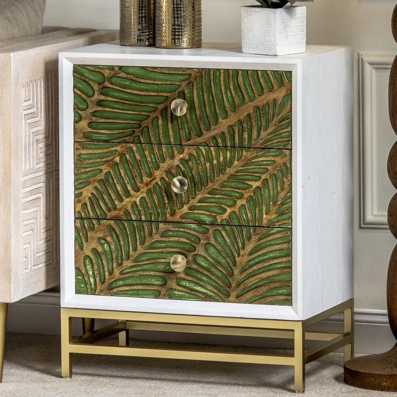 Elswick 30.5'' Tall 3 - Drawer Accent Chest | Wayfair North America