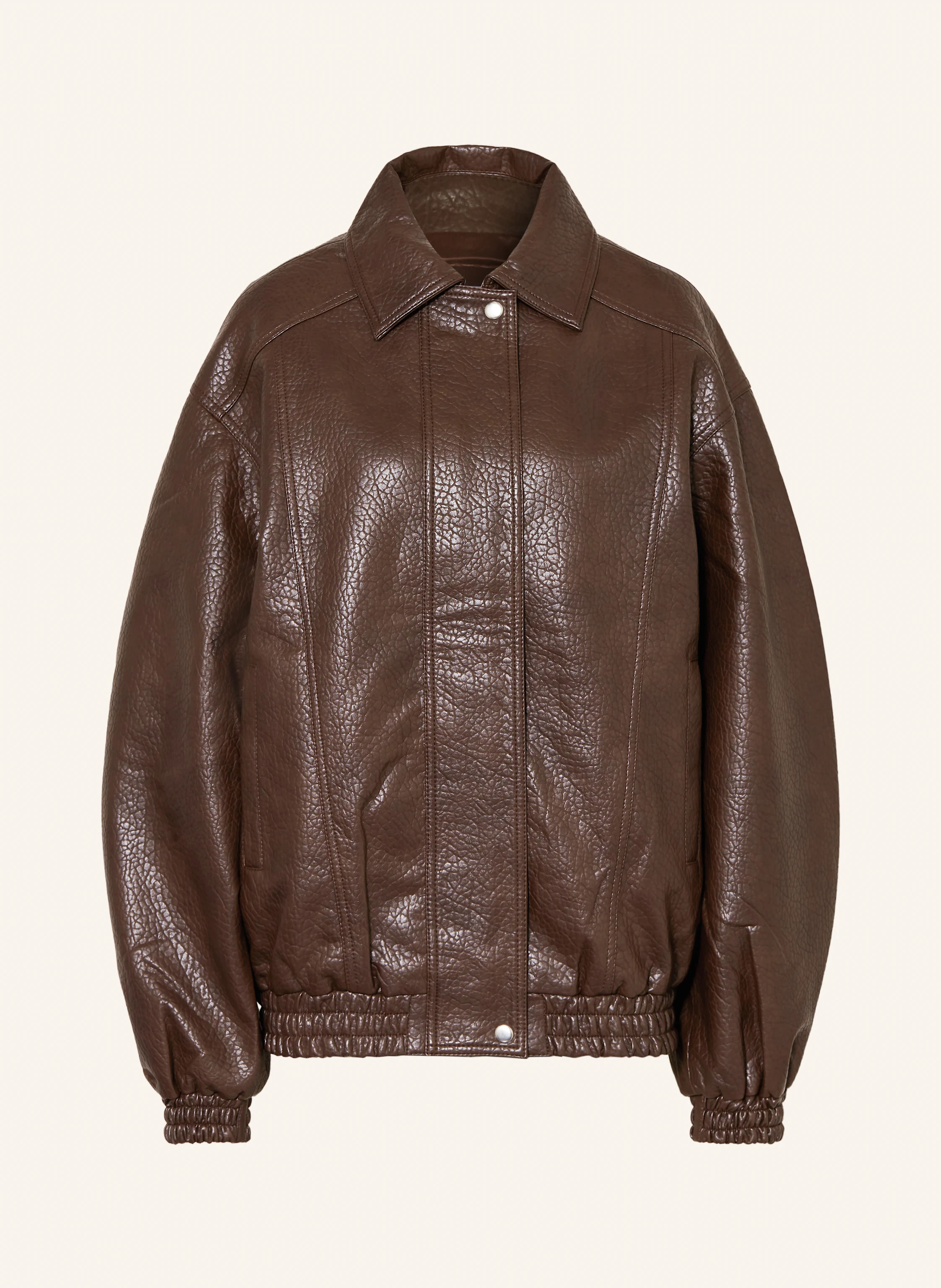 The Frankie Shop Jacke PRESCOTT in Lederoptik in braun | Breuninger (DACH)