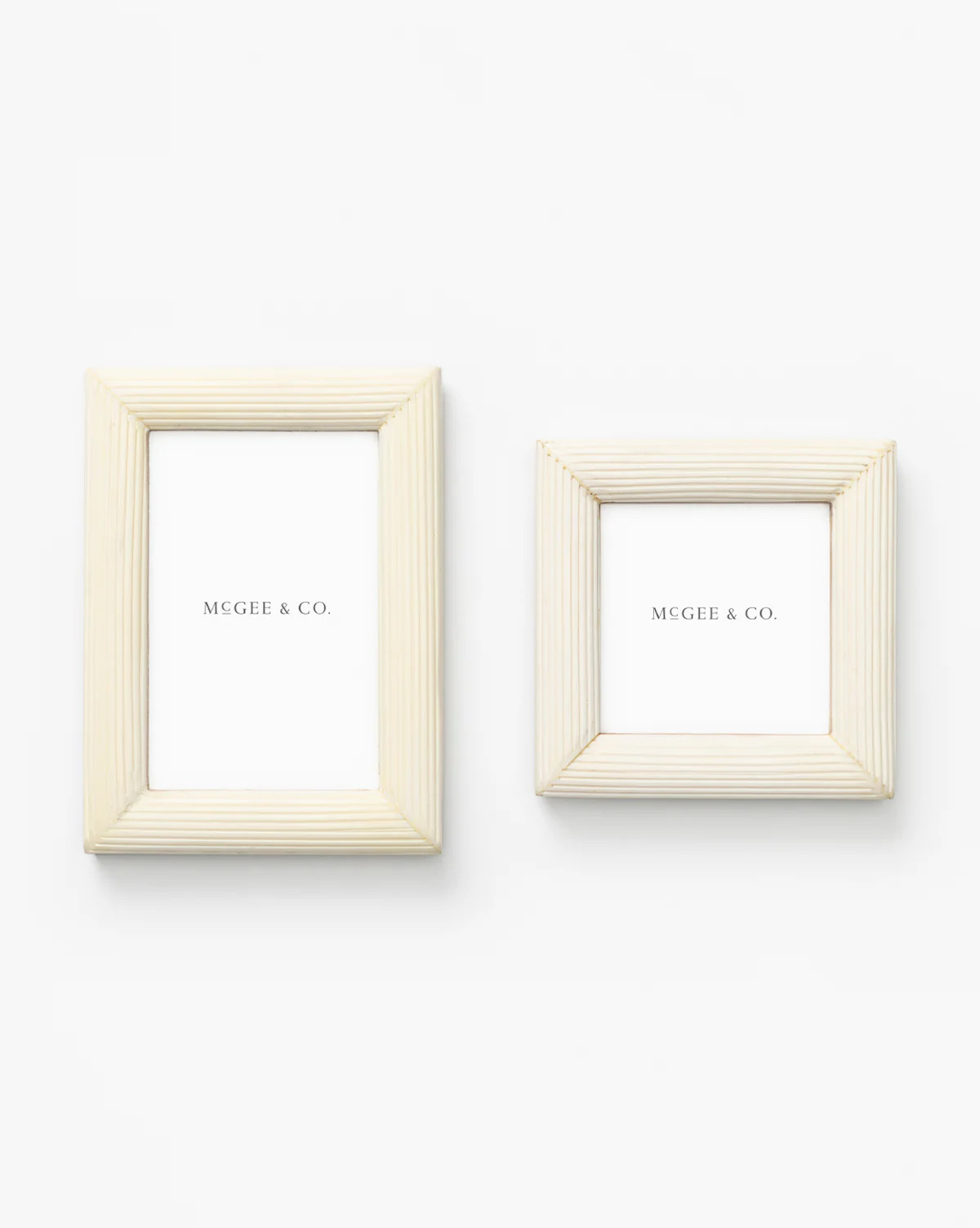 White Ridged Frame | McGee & Co. (US)