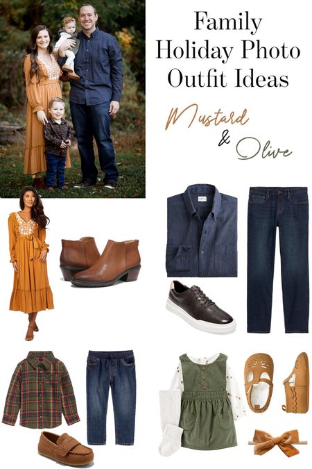 Mustard and olive are a great color palette for those upcoming holiday photos. Here are some outfit ideas for the whole family. 

#LTKSeasonal #LTKfamily #LTKHoliday