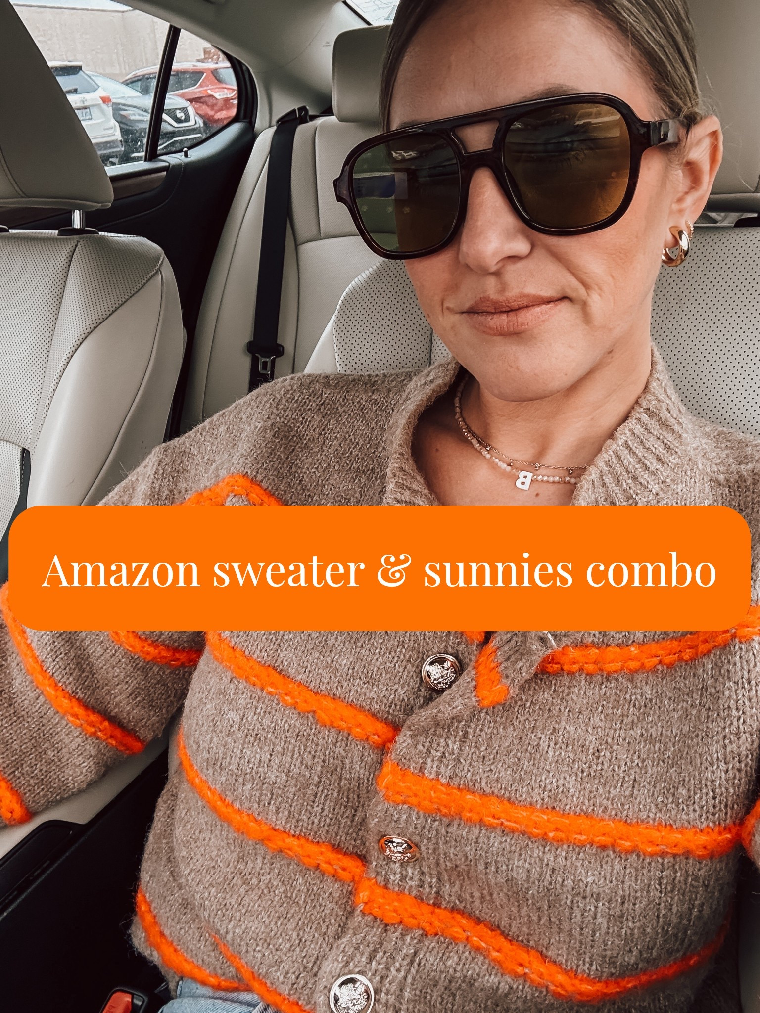 On the go sweater and sunnies combo

#LTKmomlife #LTKFindsUnder50