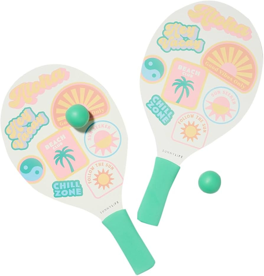 Sunnylife Beach Bats | Summer Sherbet Multi | Amazon (US)