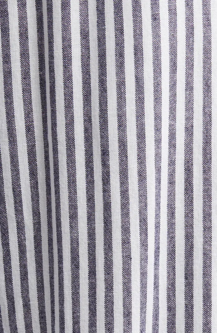 Stripe Wide Leg Linen Blend Pants | Nordstrom