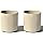 Veradek Round Demi Planter Pots for Indoor / Outdoor Garden Use | Made from Plastic - Concrete Mi... | Amazon (US)