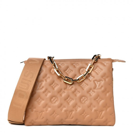 LOUIS VUITTON

Lambskin Embossed Monogram Coussin PM Camel | Fashionphile