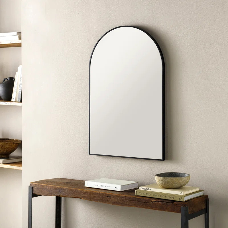 Talty Arch Metal Wall Mirror | Wayfair North America