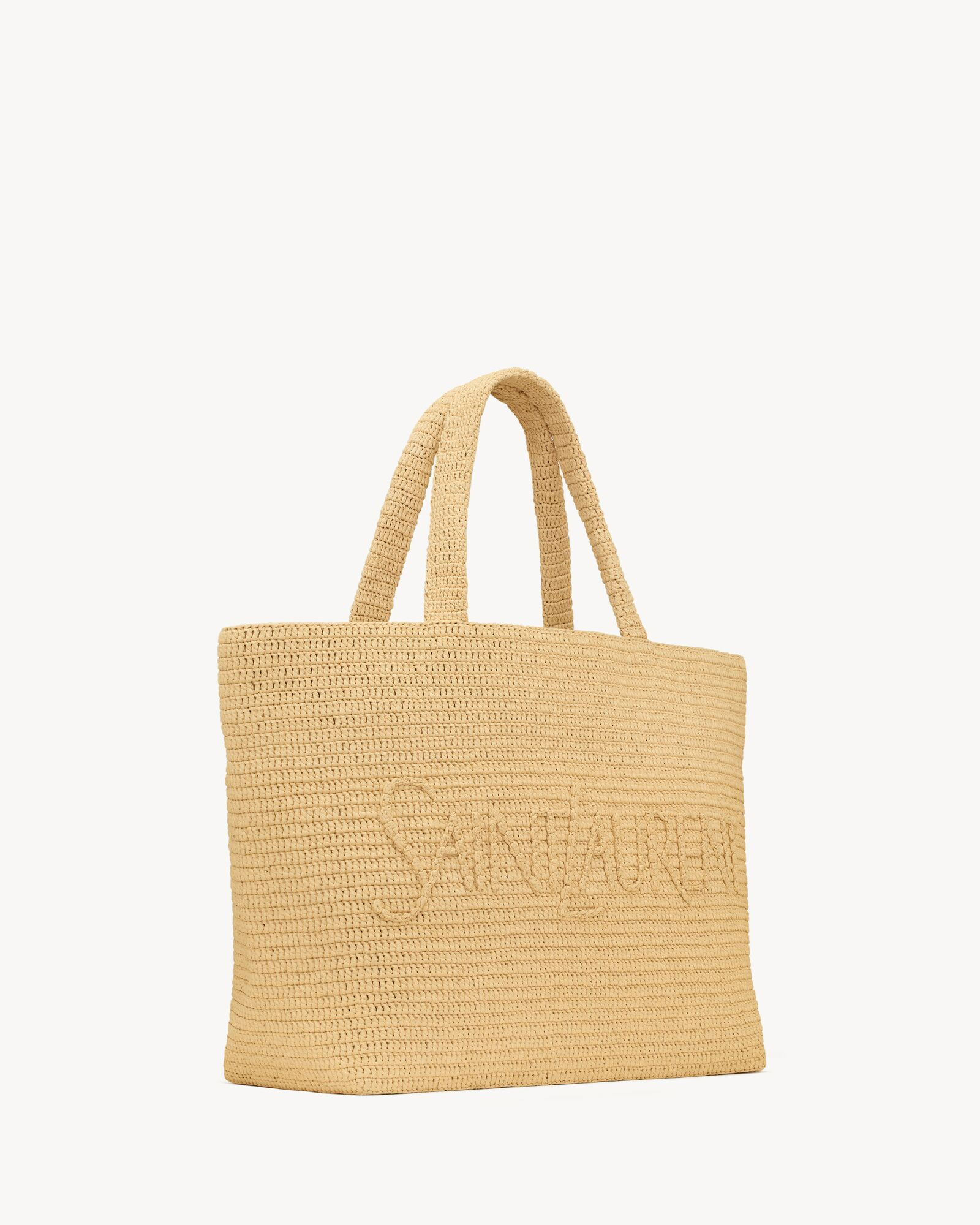 SAINT LAURENT tote in raffia | Saint Laurent | YSL.com | Saint Laurent Inc. (Global)