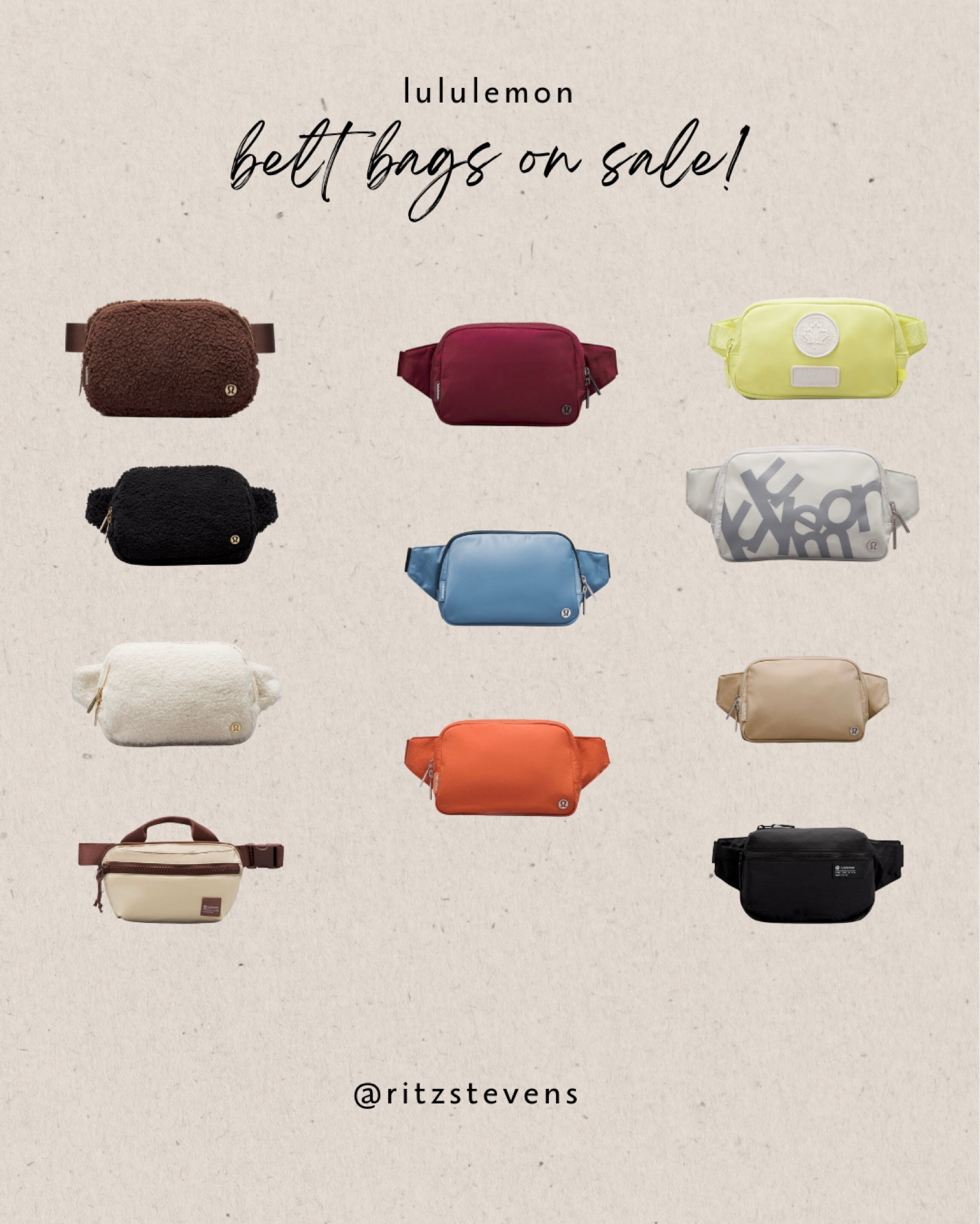 lululemon belt bag sale alert! 

#LTKGiftGuide #LTKsalealert #LTKCyberWeek