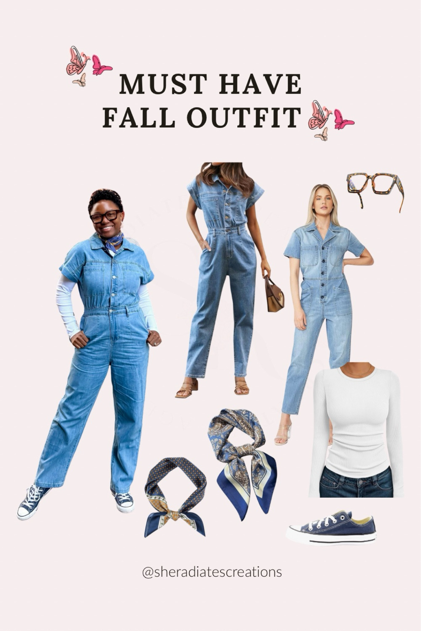 How I styled my outfit for a beautiful fall day! Don’t be afraid to buy the short sleeve jumpsuits; you can always add a shirt underneath it! 

#LTKStyleTip #LTKFindsUnder100 #LTKSeasonal