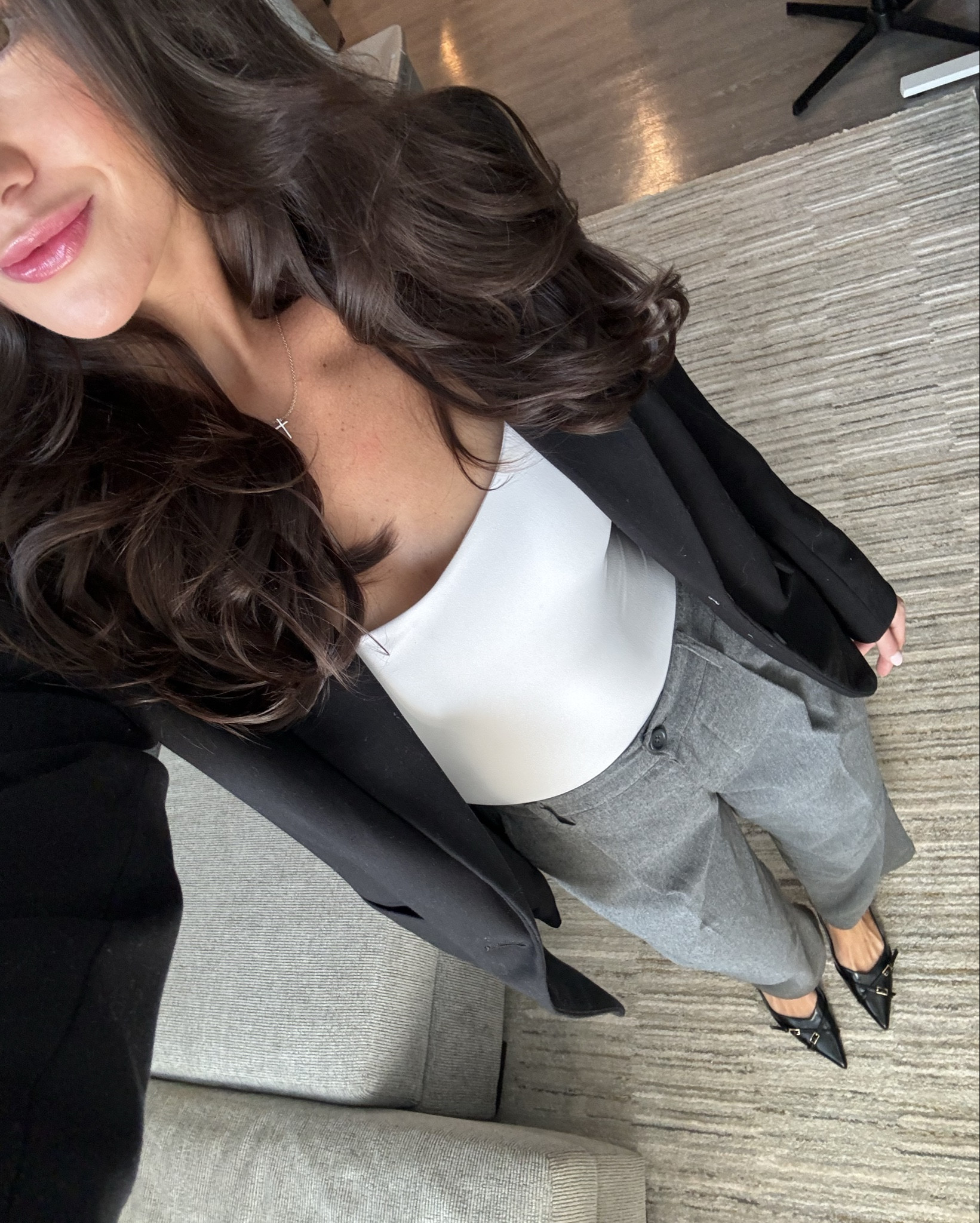 another black blazer fit #staplepiece 🖤

#LTKWorkwear