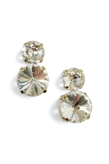 Sienna by TOVA Molly Clear Earrings | The Willow Tree