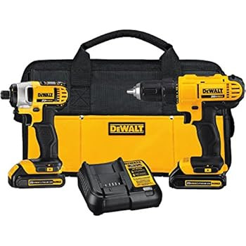DEWALT 20V MAX Cordless Drill Combo Kit, 2-Tool (DCK240C2) | Amazon (US)