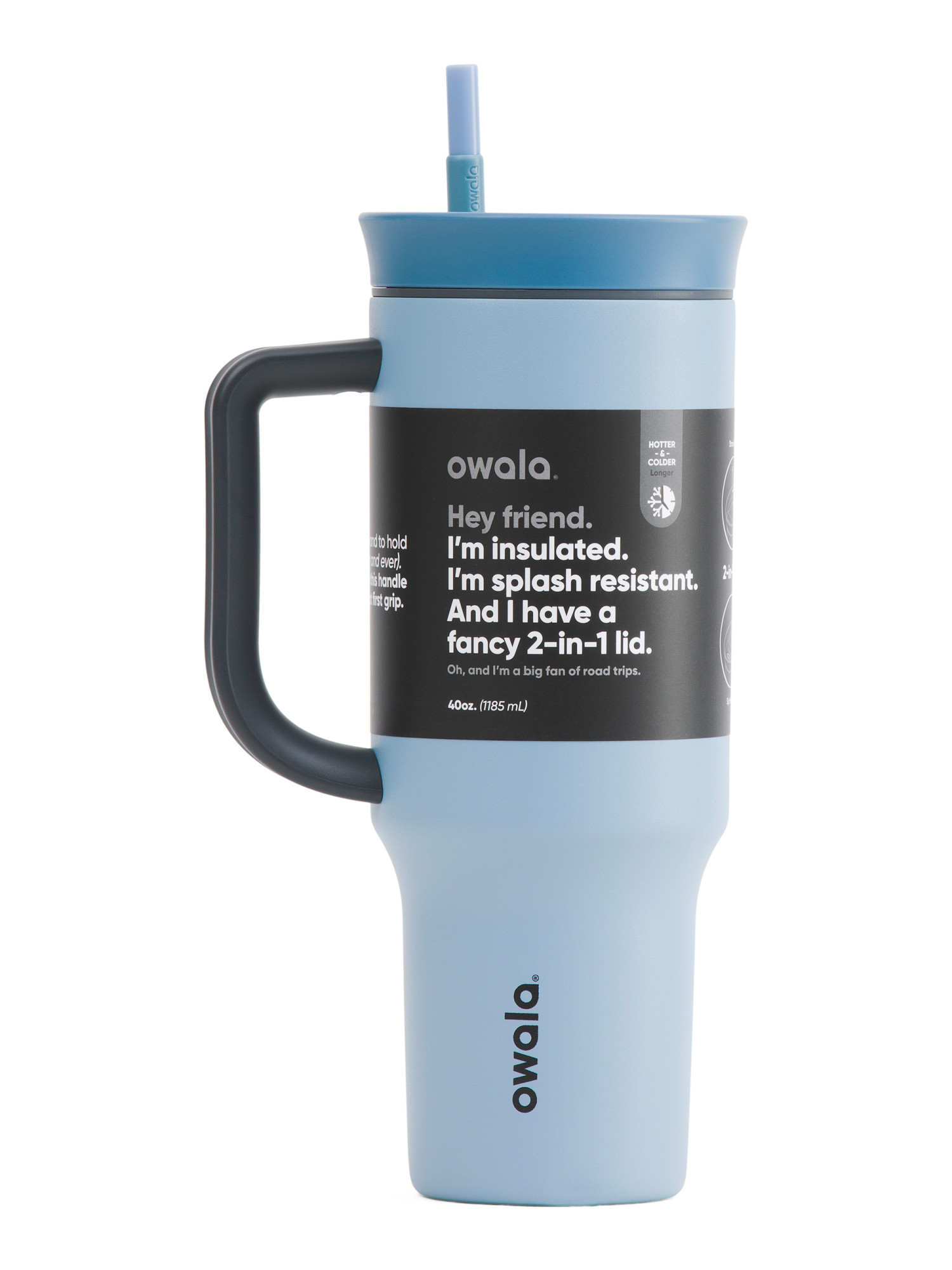 40oz Stainless Steel Travel Tumbler | TJ Maxx
