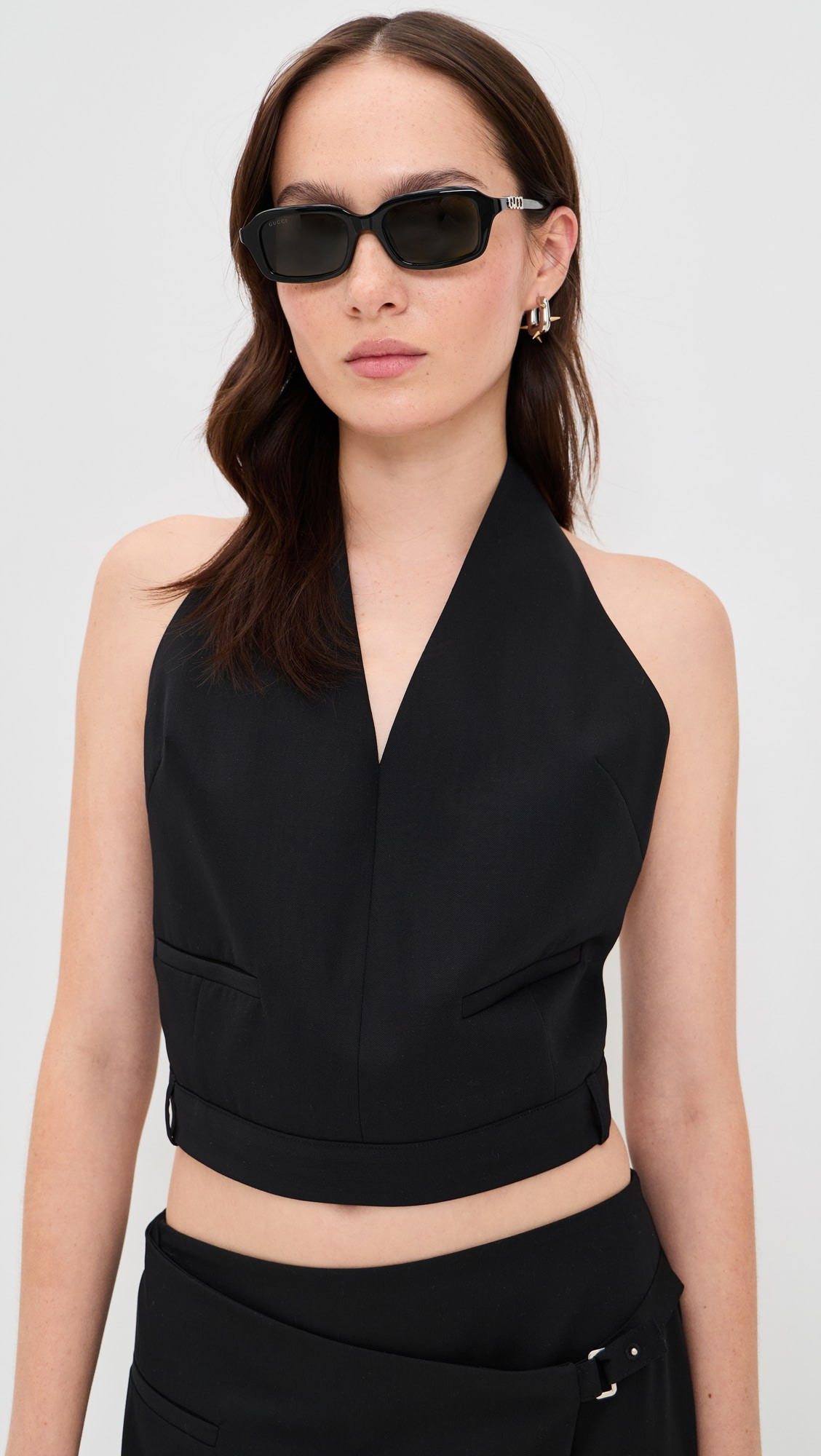 Upside Down Wool Halter Top | Shopbop