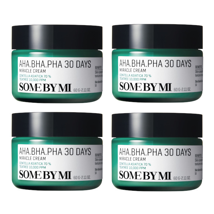SOME BY MI - AHA-BHA-PHA 30 Days Miracle Cream - 60g (4ea) Set | Stylevana