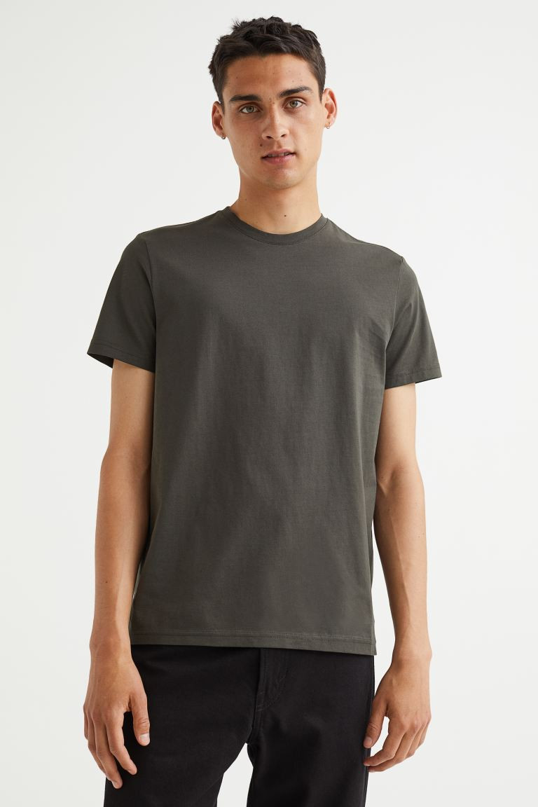 Slim Fit Pima Cotton T-shirt | H&M (US + CA)