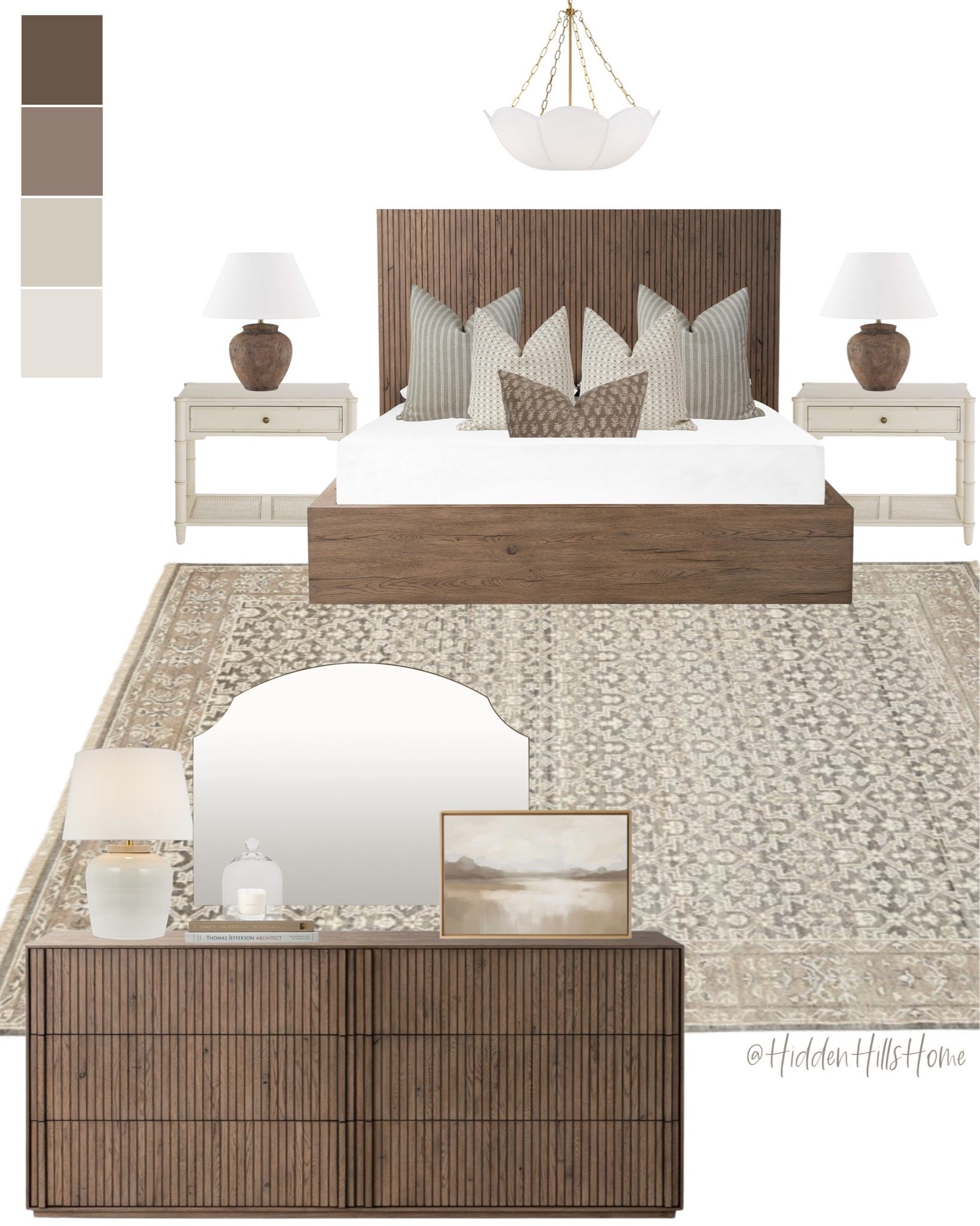 Master bedroom decor ideas, bedroom design, home decor, bedding, neutral bedroom decor, bedroom dresser, nightstands, bedroom mood board #bed

#LTKSeasonal #LTKHome #LTKSaleAlert