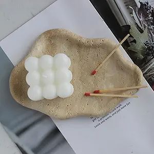 Natural Travertine Tray Cloud Shape, Jewelry Dish Trinket Dish, Key Tray for Women Gift Home Déc... | Amazon (US)