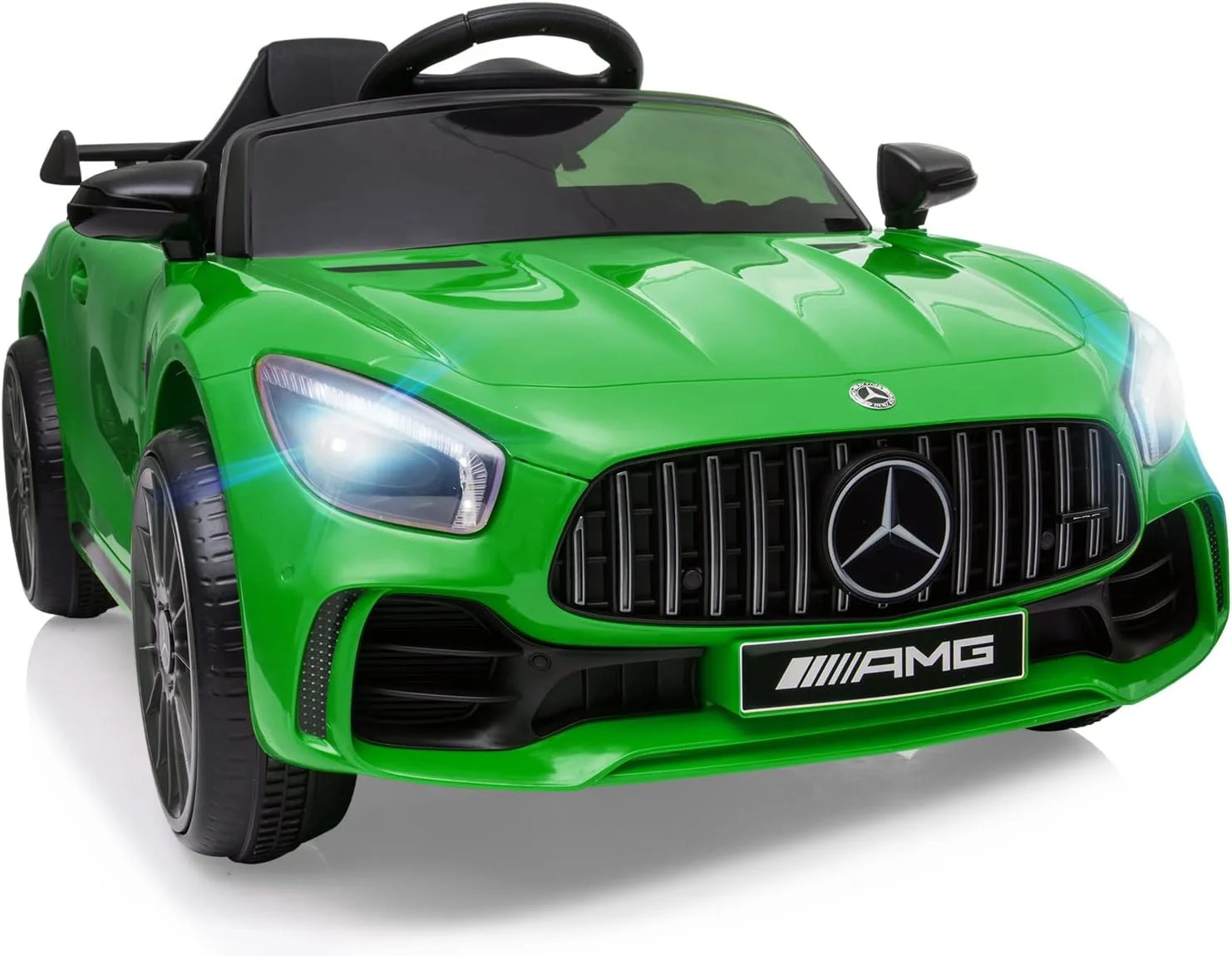Track 7 Ride on Car with Remote Control, 12V Licensed Benz Electric Car for Kids Age 3+, AUX/FM/U... | Walmart (US)