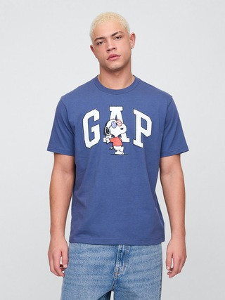 Everyday Soft Peanuts Relaxed Graphic T-Shirt | Gap Factory