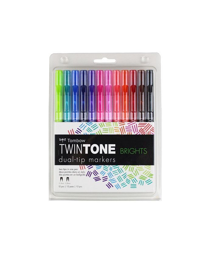 Tombow TwinTone Marker Set, Bright & Reviews - All Toys - Macy's | Macys (US)