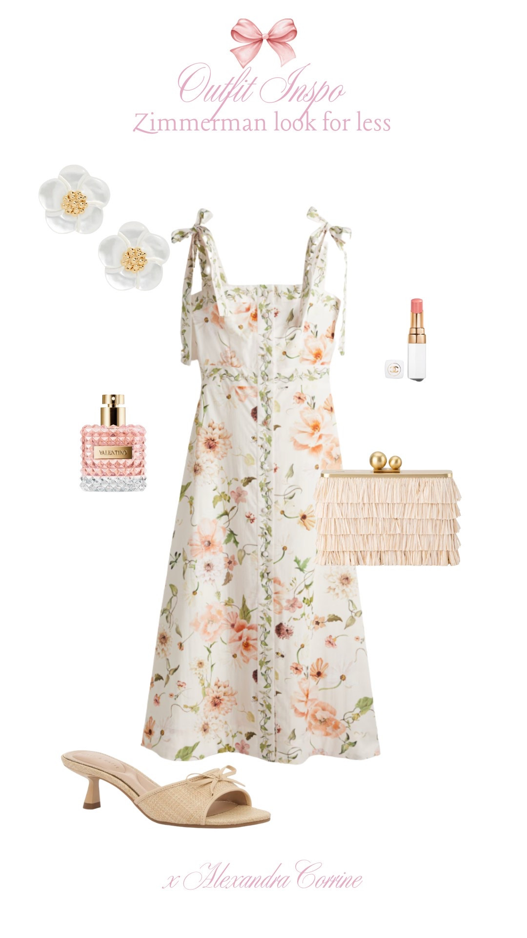 Spring outfit inspo 🎀🌸

Zimmerman dupe, spring outfit inspo, summer outfit ideas, sundress, floral dress, ootd, flowers, kitten heels, peach, light pink 

#LTKStyleTip #LTKSeasonal