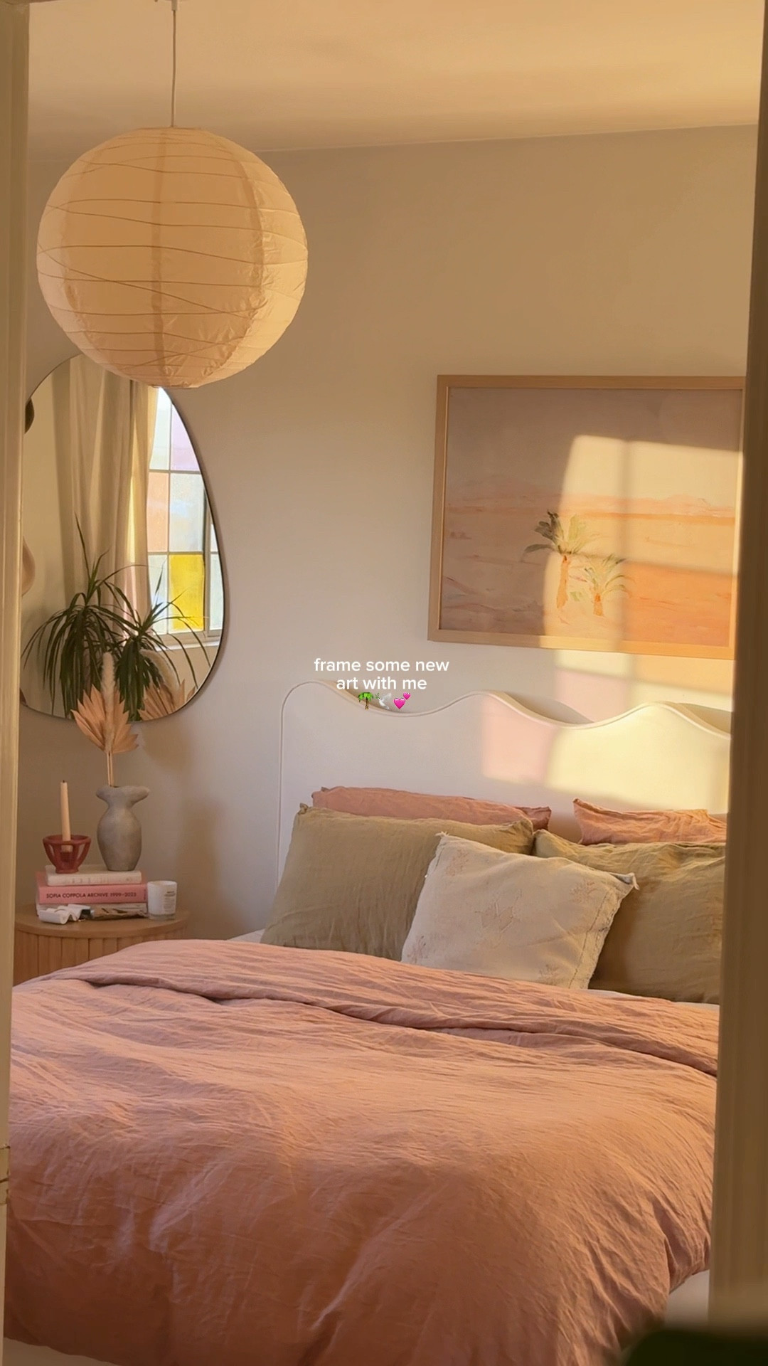 Finally got some art in the bedroom and the colors are 🤌🏻  Kind of can't believe this was only $50 to put together. What do you think? 🌴✨💕 

Here's a breakdown of the costs and details: 
Etsy digital download - $3 
Print from Michael's - $20
Frames on Amazon - $30 (pack of 3 for $90)

Linked these on my LTK and stories 🤍

#affordableart #wabisabi #cozyaesthetic #artideas #apartmenttherapy #apattmentdecor #diyhomedecor #cozyhome #slowliving #homeinspo #cozyaesthetic #myhomestyle


#LTKHome