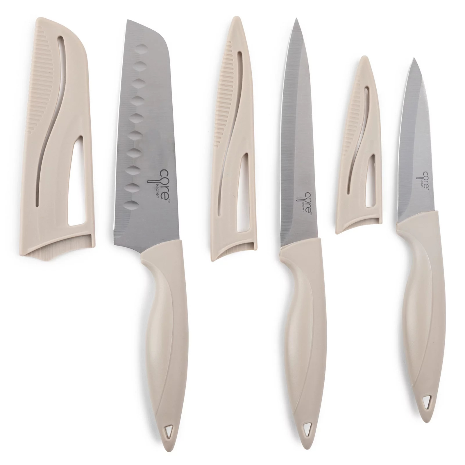 Core Kitchen 3-pc. Perfect Precision Knife Set, Multicolor, 3 Piece | Kohl's