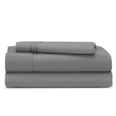 Cosy House Collection Everyday Bed Sheet Set - Grey, Twin | Target