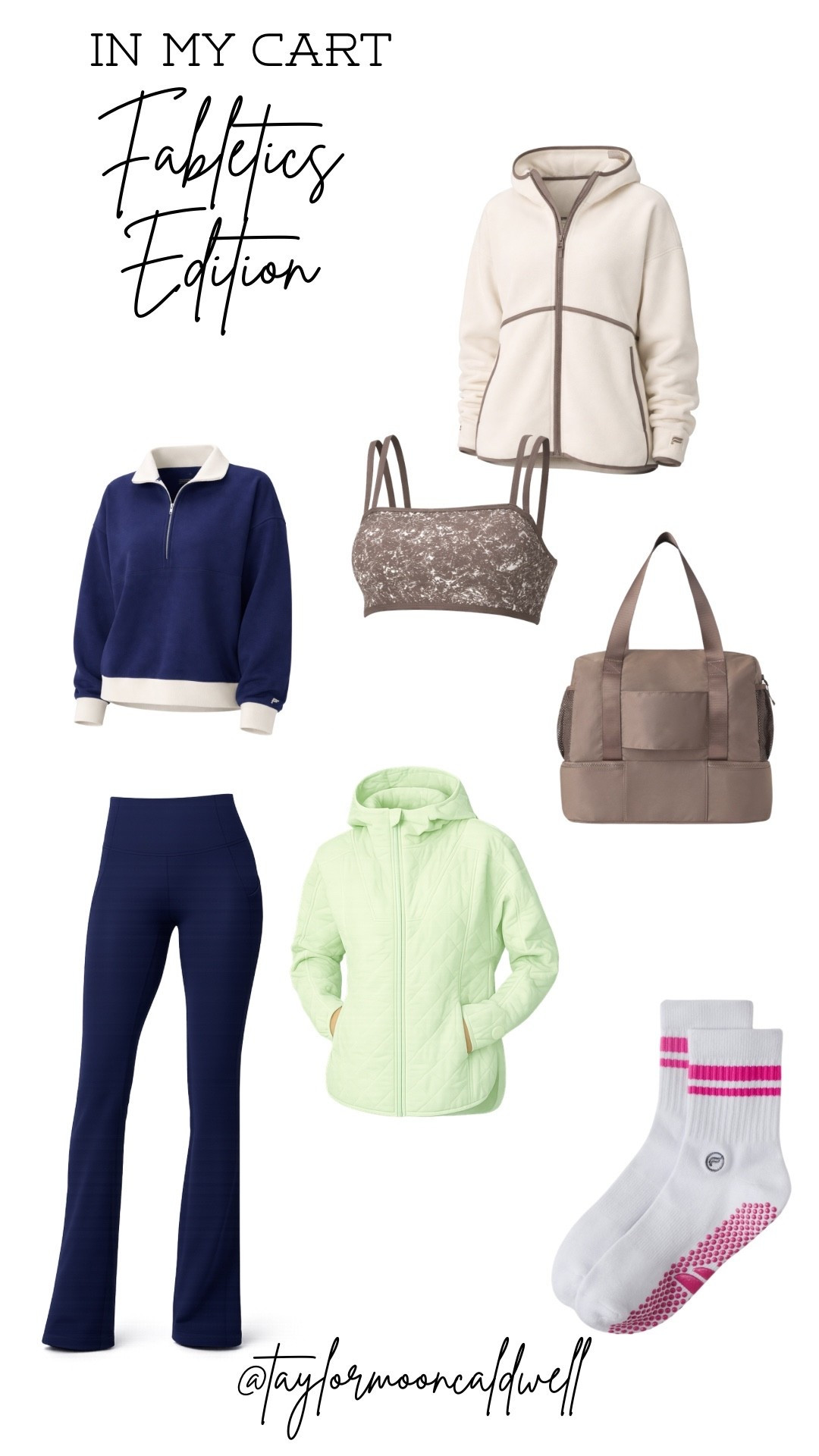 My current Fabletics cart because apparently I’m building a wardrobe for cozy girl errands + real life mom days 😂🤍 All of these are comfy, flattering, and actually practical — linking everything here. #fabletics #inmycart #finds #LTKfinds #athleisurewear #neutralaesthetic #elevatedbasics #cozystyle #layeredlooks #casualfashion

#LTKActive #LTKootd #LTKmomlife