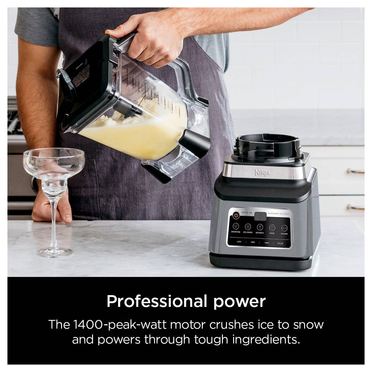 Ninja Professional Plus Kitchen Blender System and 8-Cup Food Processor with Auto-iQ Black BN803T... | Target