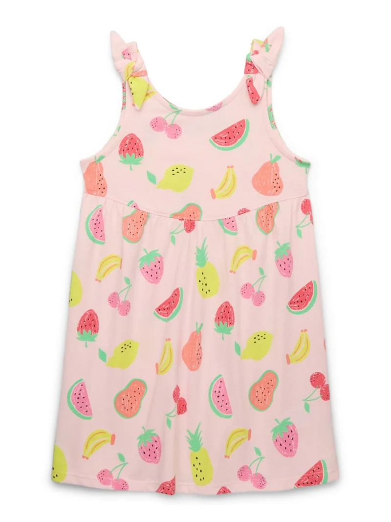 Garanimals Toddler Girl Printed Jersey Tank Dress, Sizes 12M-5T | Walmart (US)
