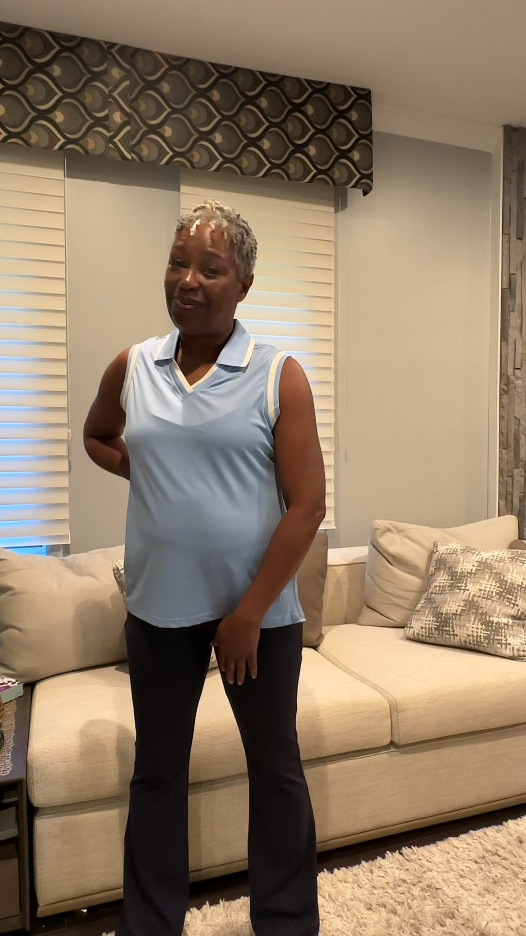 Women's Sleeveless Golf Polo Shirts Dry Fit Collared Tank Tops V Neck Ribbed Athletic Tennis Shirt, Moisture Wicking.

Perfect compliment to my one piece jumpsuit!! Perfect for working out - or running errands!!  

#LTKActive #LTKVideo #LTKU
