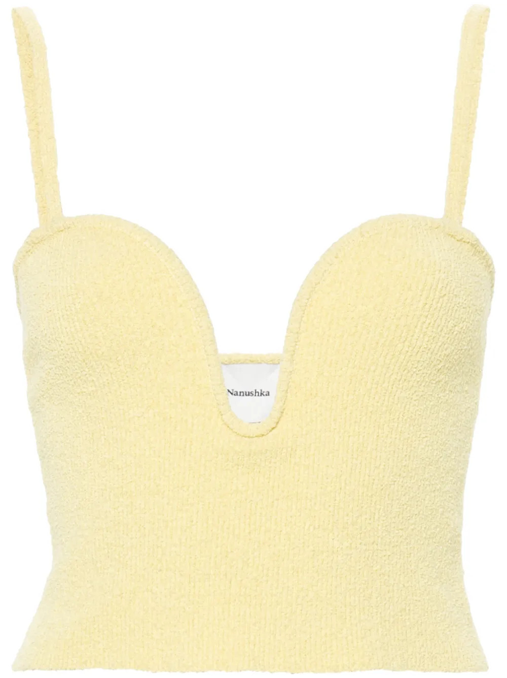 Zue bouclé tank top | Farfetch Global