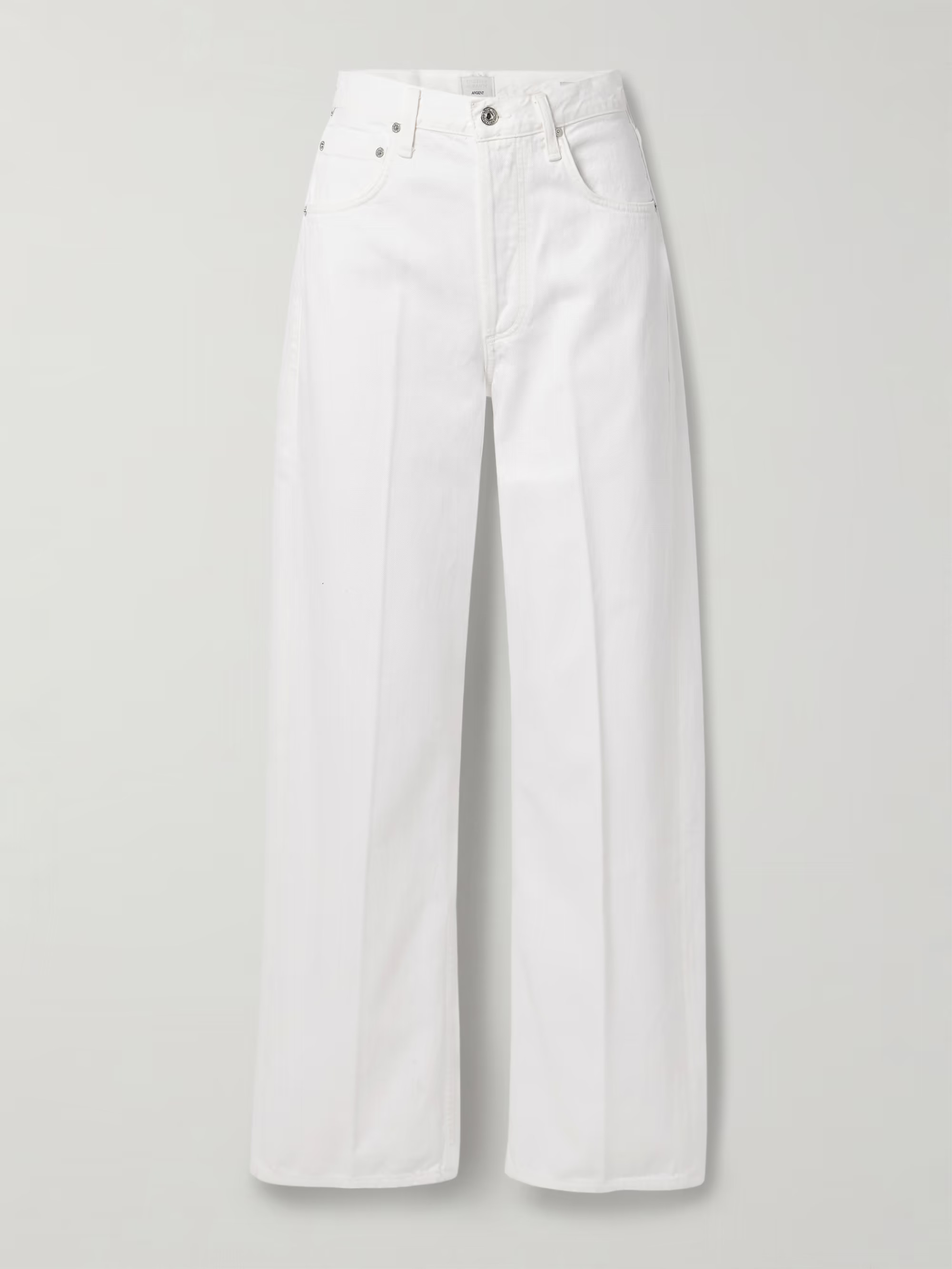 + Argent Ayla Baggy high-rise wide-leg jeans | NET-A-PORTER (UK & EU)