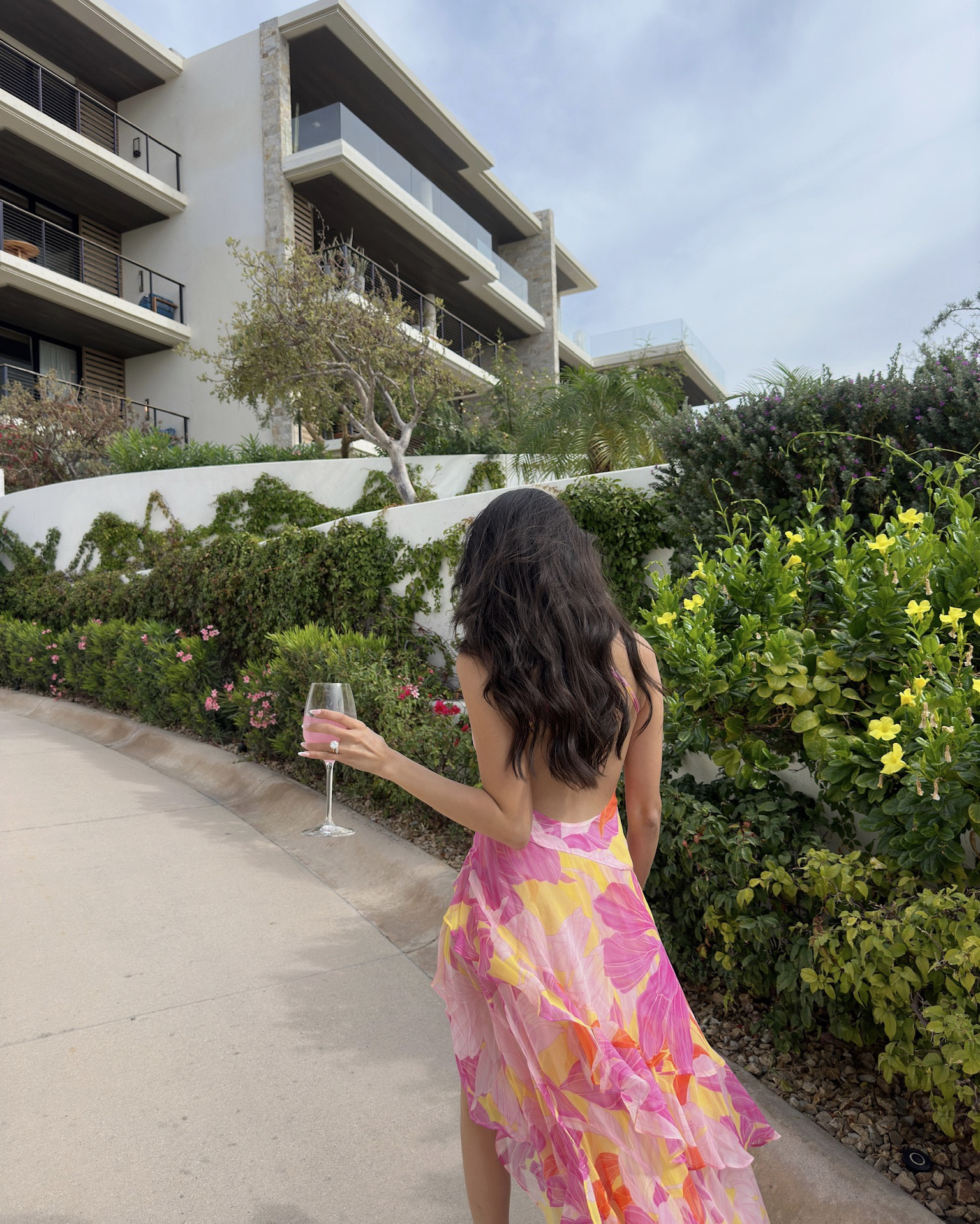 this dress keeps selling out so i was SO excited when i finally snagged mine and honestly felt so pretty frolicking around in it on vacation 💖

#LTKstyletip #LTKSeasonal