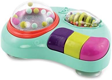 B. Toys – Whirley Pop – Lights & Music Station Baby Toy with Suction Cups – 100% Non-Toxic and BPA-F | Amazon (US)