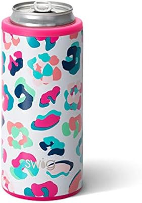 Swig Life 12oz Triple Insulated Skinny Can Cooler, Dishwasher Safe, Double Walled, Stainless Stee... | Amazon (US)