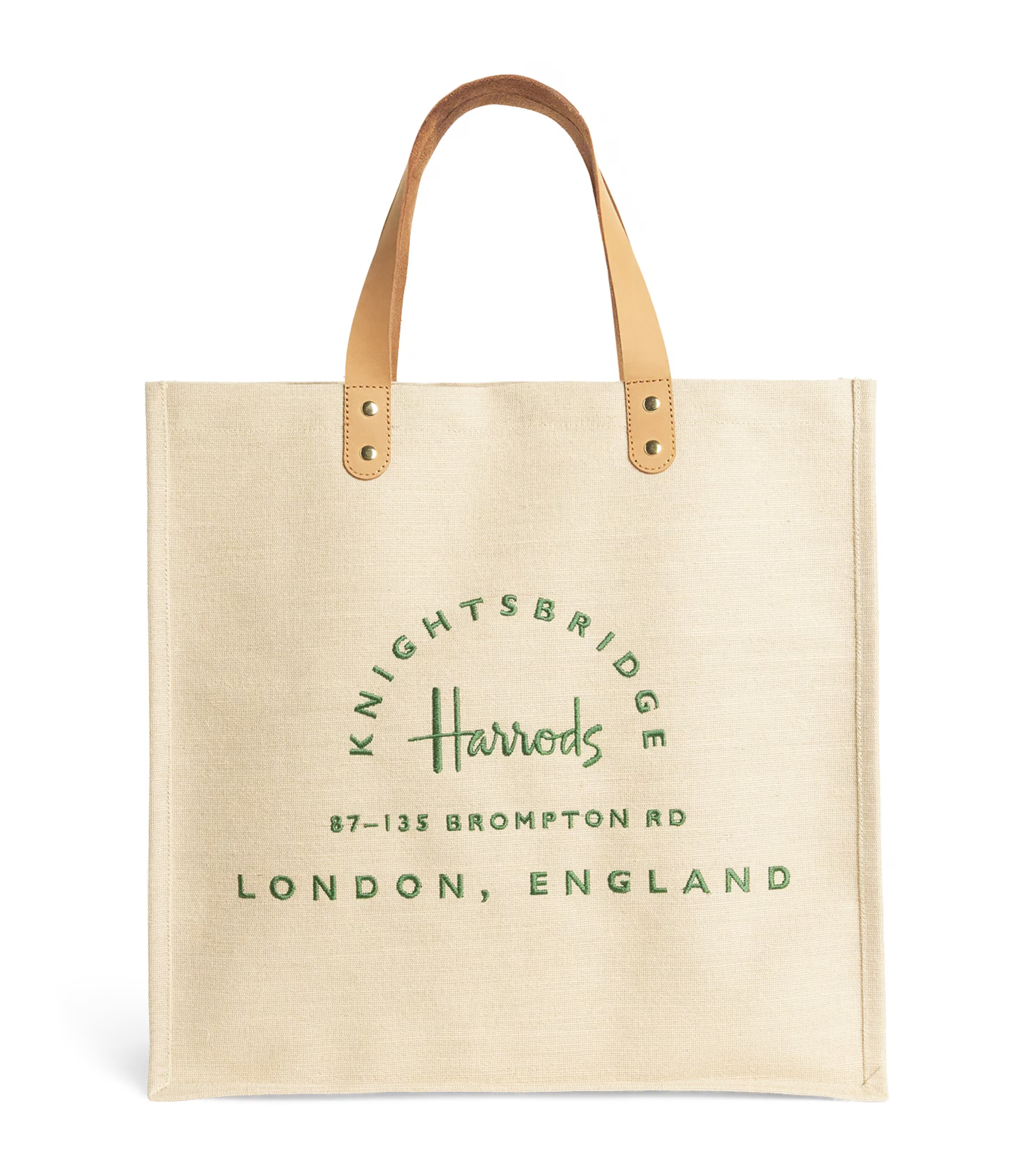 Jute and Cotton Food Halls Shopper Bag | Harrods (US)