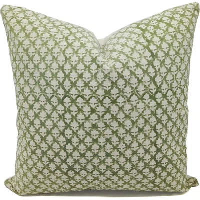 Floral Cotton Indoor/Outdoor Pillow Cover | Wayfair North America